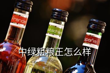 中綠粗糧王怎么樣