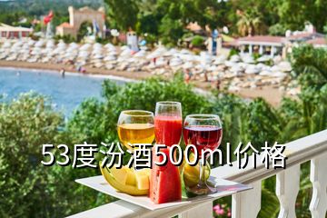 53度汾酒500ml價(jià)格