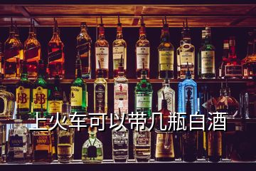 上火車可以帶幾瓶白酒