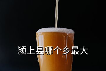 潁上縣哪個(gè)鄉(xiāng)最大