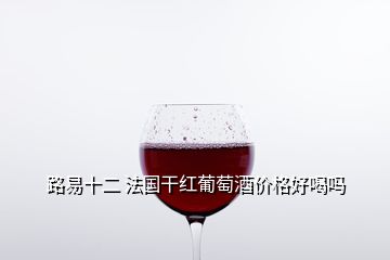 路易十二 法國(guó)干紅葡萄酒價(jià)格好喝嗎