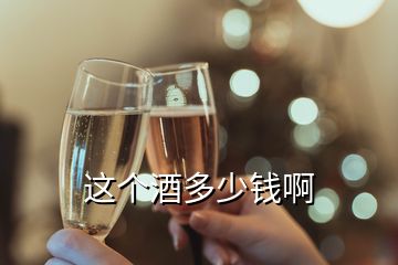 這個(gè)酒多少錢啊