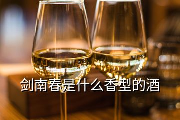 劍南春是什么香型的酒