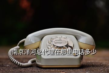 南京洋河總代理在那里電話多少