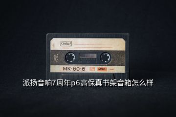 派揚(yáng)音響7周年p6高保真書架音箱怎么樣