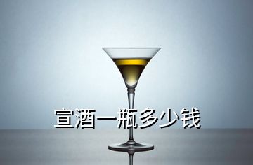 宣酒一瓶多少錢