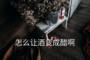 怎么讓酒變成醋啊