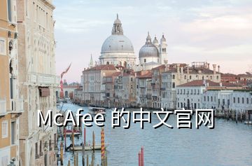 McAfee 的中文官網(wǎng)