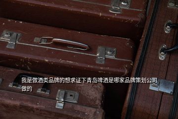 我是做酒類品牌的想求證下青島啤酒是哪家品牌策劃公司做的