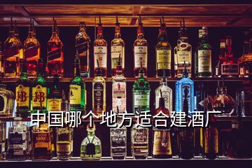 中國哪個地方適合建酒廠