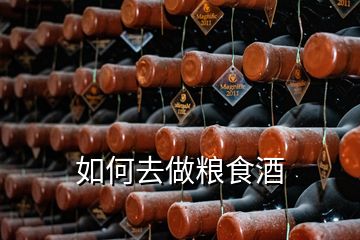 如何去做糧食酒