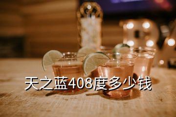 天之藍408度多少錢