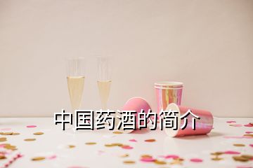 中國藥酒的簡介