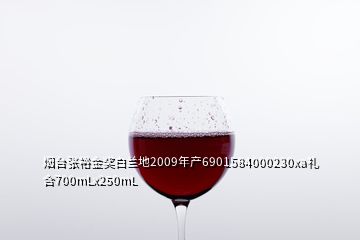 煙臺張裕金獎白蘭地2009年產(chǎn)6901584000230xa禮合700mLx250mL