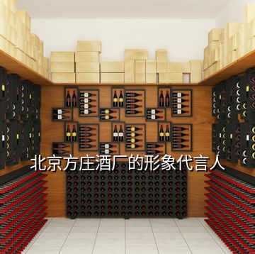 北京方莊酒廠的形象代言人