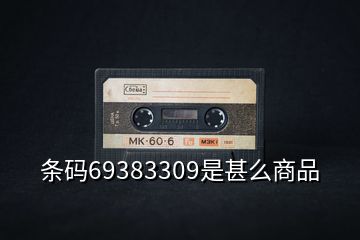 條碼69383309是甚么商品