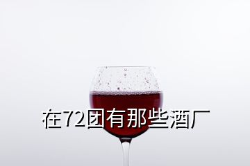 在72團有那些酒廠