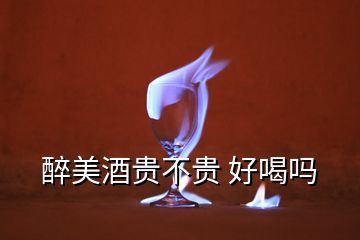 醉美酒貴不貴 好喝嗎