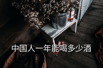 中國(guó)人一年能喝多少酒