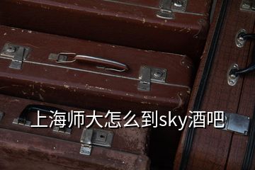 上海師大怎么到sky酒吧