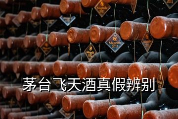 茅臺(tái)飛天酒真假辨別