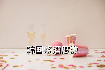 韓國燒酒度數(shù)