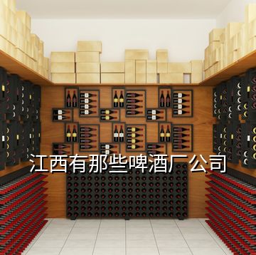 江西有那些啤酒廠公司