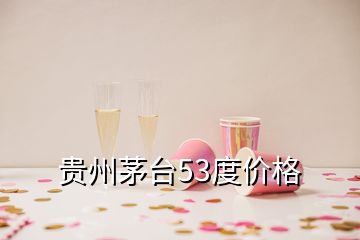 貴州茅臺53度價格