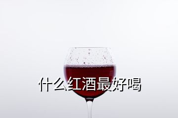 什么紅酒最好喝