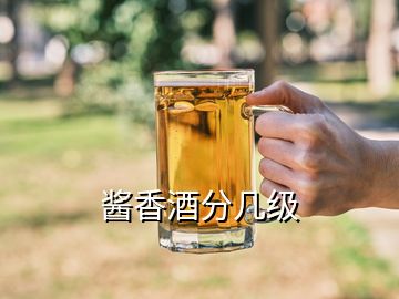 醬香酒分幾級(jí)