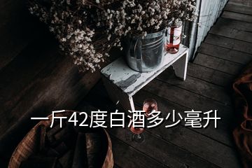 一斤42度白酒多少毫升