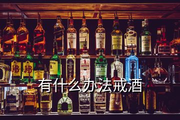 有什么辦法戒酒