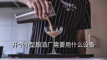 開(kāi)個(gè)小型釀酒廠需要用什么設(shè)備