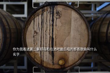 你為我著迷第二集鄭容和在酒吧最后唱的那首歌曲叫什么名字