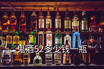 鬼酒52多少錢(qián)一瓶