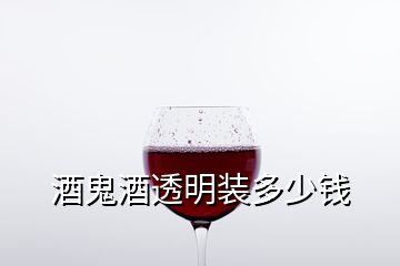 酒鬼酒透明裝多少錢