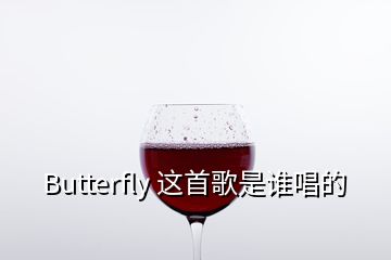 Butterfly 這首歌是誰(shuí)唱的