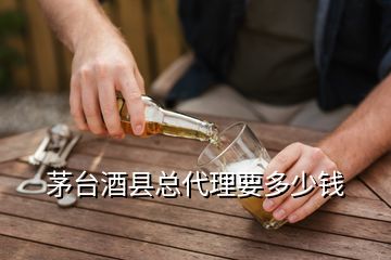 茅臺(tái)酒縣總代理要多少錢