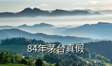 84年茅臺(tái)真假