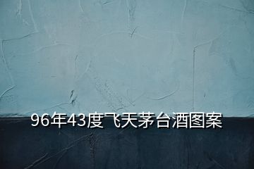 96年43度飛天茅臺(tái)酒圖案