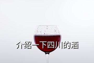 介紹一下四川的酒