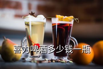 喜力啤酒多少錢一瓶