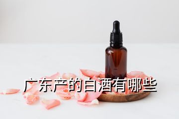 廣東產(chǎn)的白酒有哪些