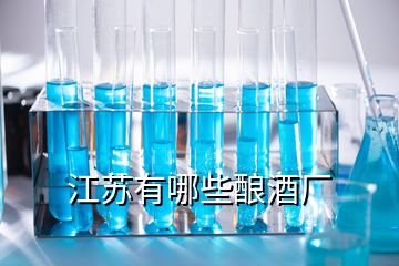 江蘇有哪些釀酒廠