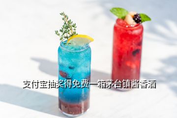 支付寶抽獎(jiǎng)得免費(fèi)一箱茅臺(tái)鎮(zhèn)醬香酒