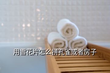 用雪花片怎么拼孔雀或者房子