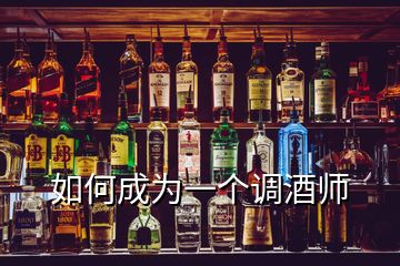 如何成為一個調(diào)酒師