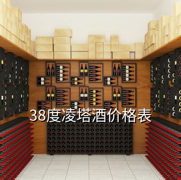 38度凌塔酒價(jià)格表