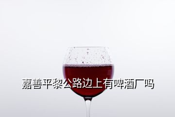 嘉善平黎公路邊上有啤酒廠嗎