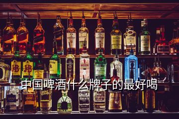 中國(guó)啤酒什么牌子的最好喝